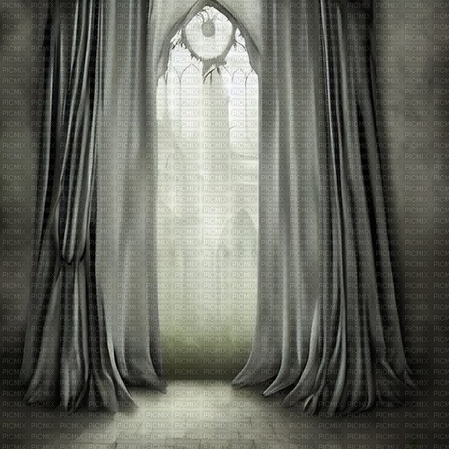 kikkapink fantasy gothic room bird background - безплатен png