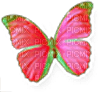 soave deco butterfly pink green - png gratis