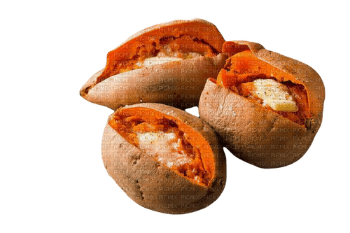 baked sweet potato - PNG gratuit