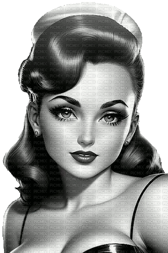black white milla1959 - Безплатен анимиран GIF