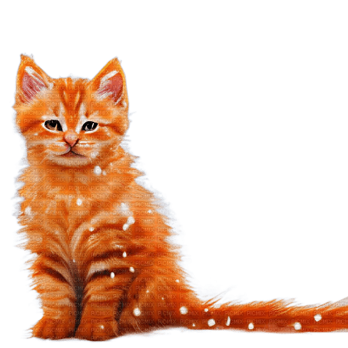 kikkapink kitten animal cute deco winter - gratis png