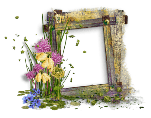 frame garden summer - png gratis
