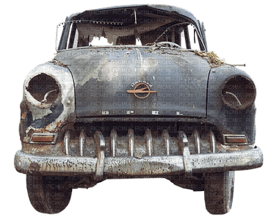 rusty old car bp - png ฟรี