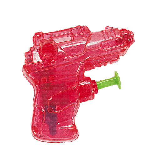 transparent mini water gun - png gratis
