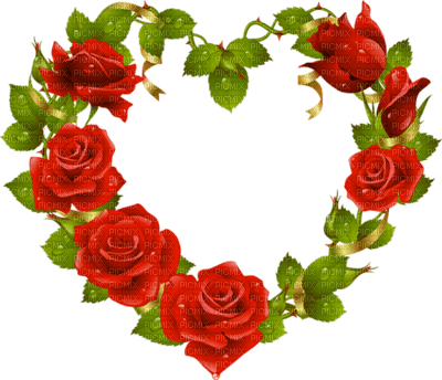 Kaz_Creations Deco Flowers Red Love - 免费PNG