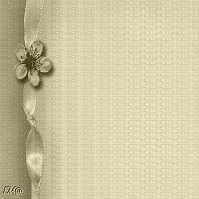 Bg-beige with bow and flower - gratis png