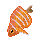 tiny orange fish - Безплатен анимиран GIF