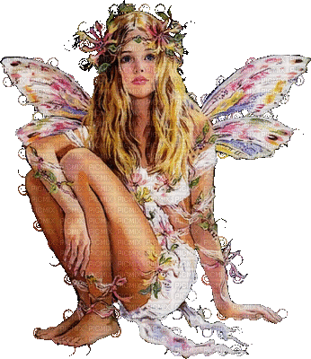 Christine haworth flower fairy feerie fleurs - GIF animé gratuit