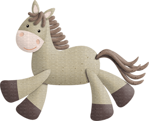 Cheval Brun Rose Pastel:) - δωρεάν png