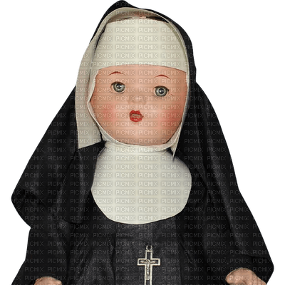 Kaz_Creations Doll Nun - png gratis