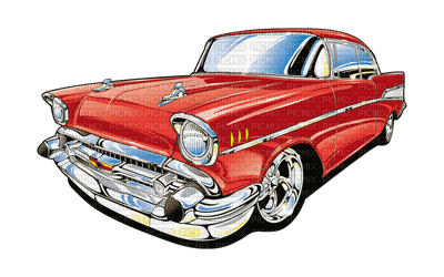 57 chevy - 無料png