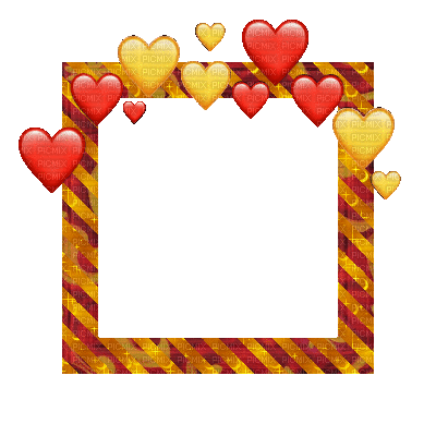 Small Red/Yellow Frame - Free animated GIF