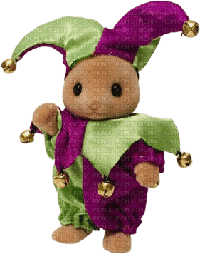 calico critter jester - ilmainen png