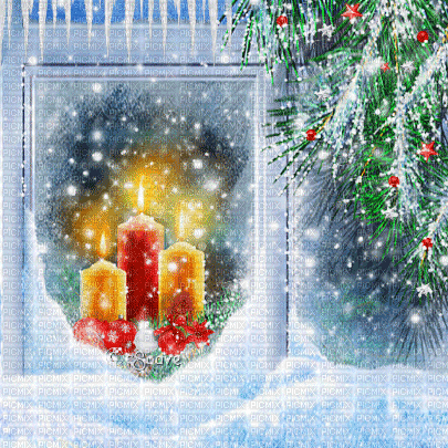 soave background animated winter vintage christmas - GIF animate gratis