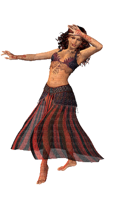 танцовщица - Darmowy animowany GIF