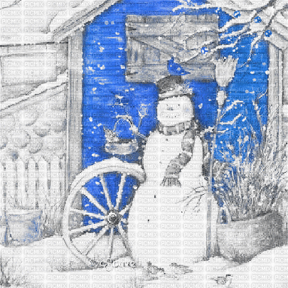 soave background animated vintage christmas winter - Ingyenes animált GIF