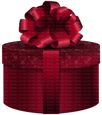 Kaz_Creations Gift Box Present Ribbons Bows Colours - PNG gratuit