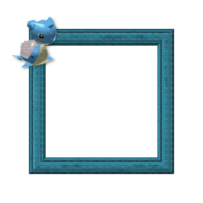 Small Blue Frame - png ฟรี