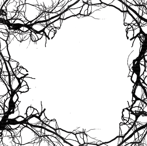Gothic.Branch.Frame.Cadre.Victoriabea - δωρεάν png