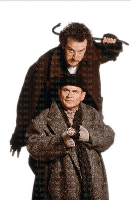 home  alone kevin the wet bandits - png grátis