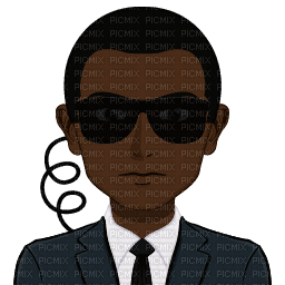 Secret Service Sunglasses - Безплатен анимиран GIF
