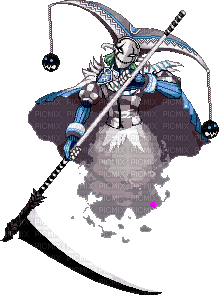 jester scythe grim reaper - 免费动画 GIF