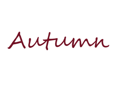 autumn text letter  Quotes tube red - фрее пнг
