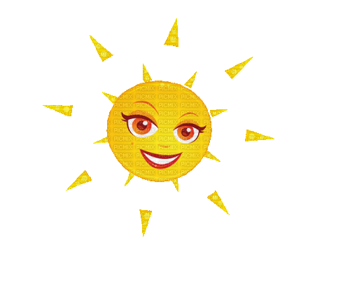 Солнце - Безплатен анимиран GIF