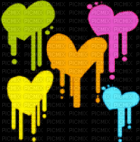 emo hearts - 免费动画 GIF