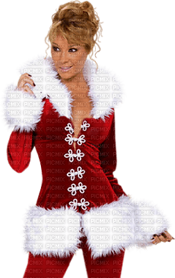 kvinna-jul-röd-minou52 - png gratuito