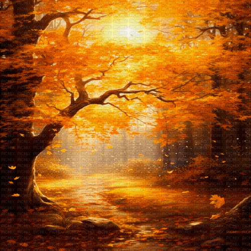 autumn background by nataliplus - ücretsiz png