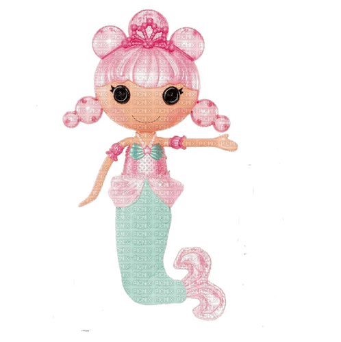 Lalaloopsy Mermaid doll Bubbles - png gratis