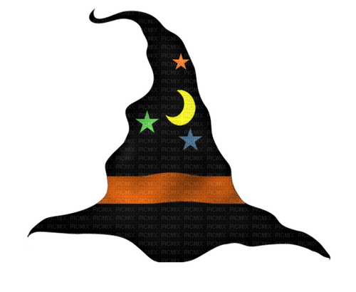 Sombrero de Halloween - png ฟรี