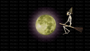 witch moon - GIF animé gratuit
