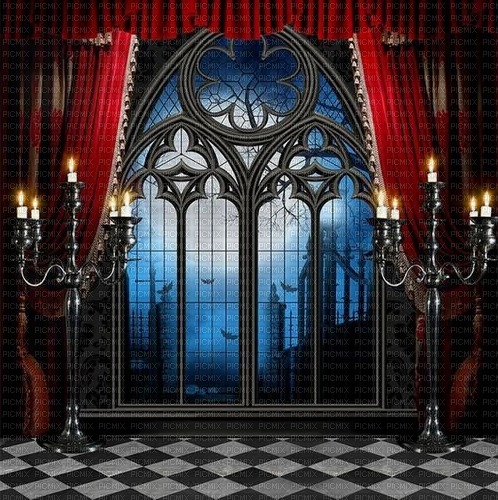 Halloween.Gothic.Room.Chambre.Victoriabea - nemokama png