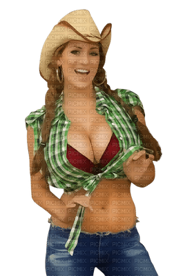 Kaz_Creations Woman Femme Cowgirl - kostenlos png