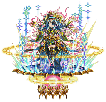 Rainbow Goddess Tilith - Free PNG
