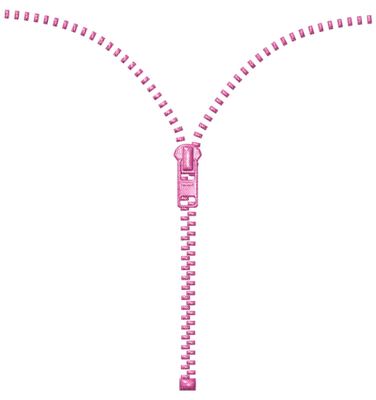 Kaz_Creations Deco Pink Zip - 免费PNG