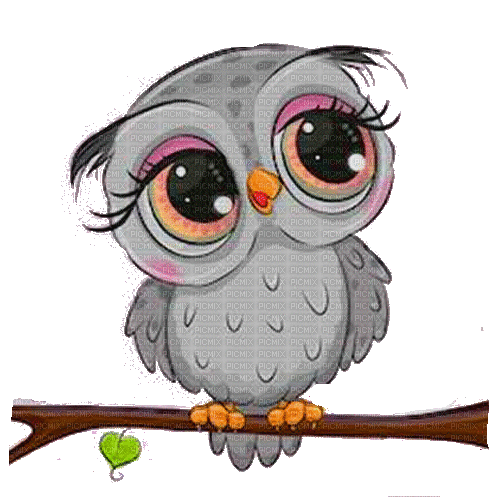 eule owl milla1959 - Gratis geanimeerde GIF