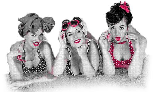 soave woman vintage summer beach rockabilly - δωρεάν png