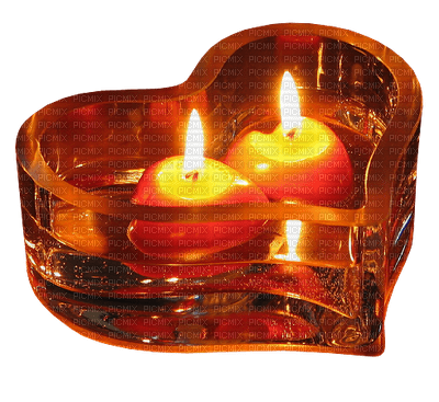 Kaz_Creations Valentine Deco  Candles Candle Love - PNG gratuit