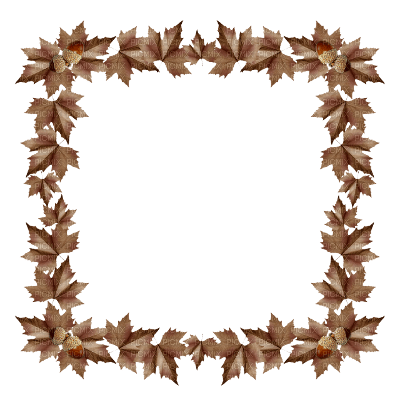 autumn frame - png gratuito