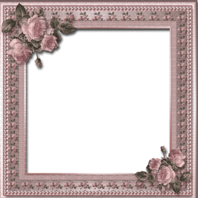 frame flowers vintage kikkapink - 無料png