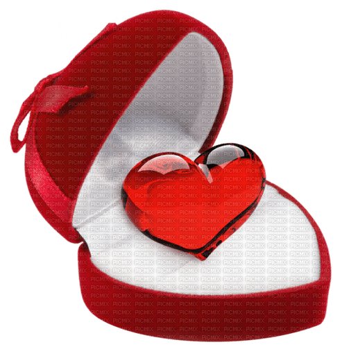 Box Heart Red - Bogusia - png gratis
