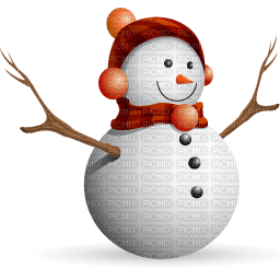 Kaz_Creations Snowman - nemokama png