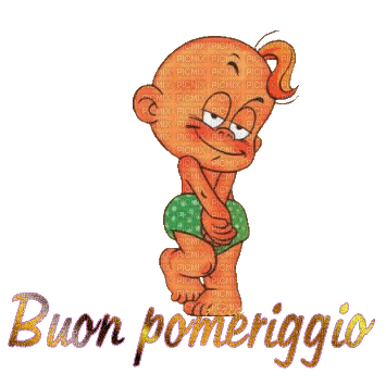 buon pomerggio - Animovaný GIF zadarmo