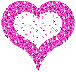 Kaz_Creations Pink Heart Love - Free animated GIF