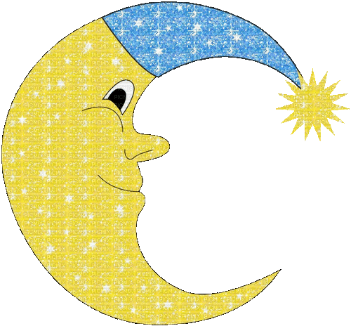 Goodnight Moon - GIF animate gratis