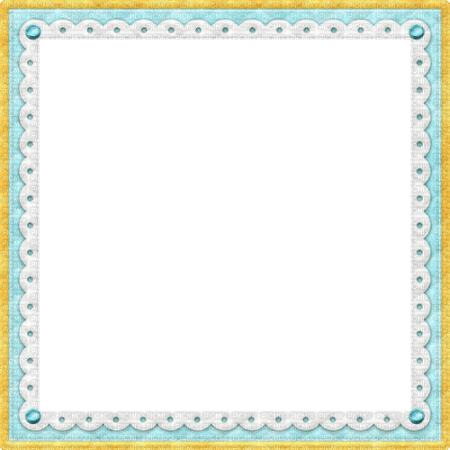 Frame. Yellow. Turquoise. White. Leila - 無料のアニメーション GIF