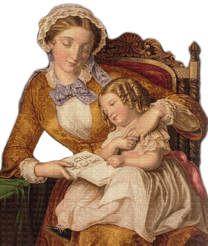 mother with child milla1959 - 免费PNG